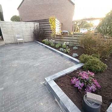 Dikformaat 8cm terra/zwart Kleurvast