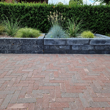 Stonique trommel dikformaat 6 cm groningerbruin