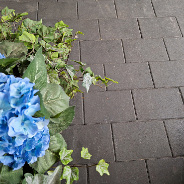 Nature top 20x30x6 cm black