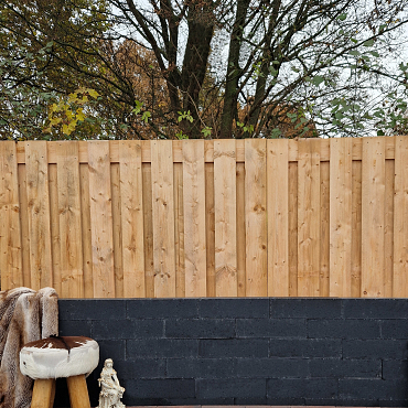 Linea 12.5x12.5x45 cm antraciet