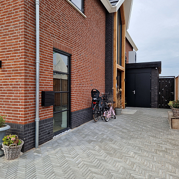 S-top waalformaat 8 cm grijs komo