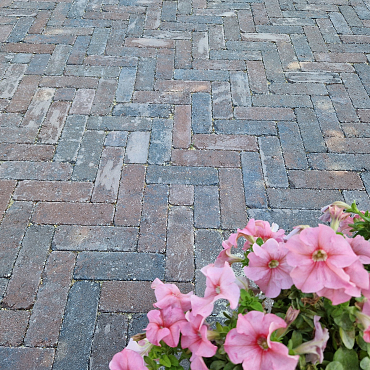 Stonique trommel dikformaat 6 cm oud emmen