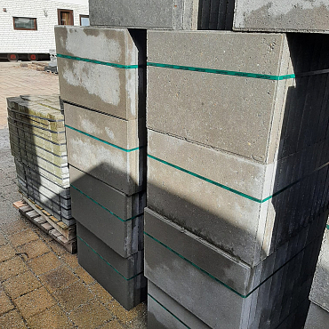 B-keus tegel 40x60x5 Grijs (24st/pk)