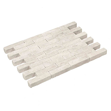 WF Travertin Ivory Cream 20x5x5 cm soft finish, kanten verouderd