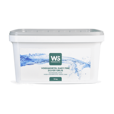 WS Voegmortel Easy Fine Zilver Grijs 15kg