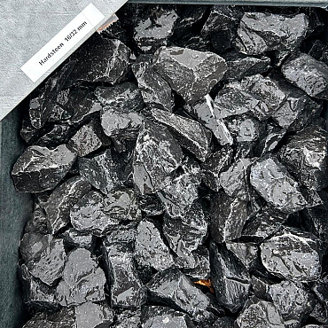Hardsteen antraciet split 16/32 los afgehaald
