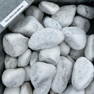 Polar White rond 40/60 mm 0,7 m3