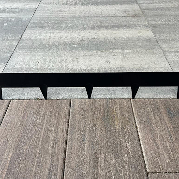 Kantopsluiting MA Edge gecoat ZWART 16cm