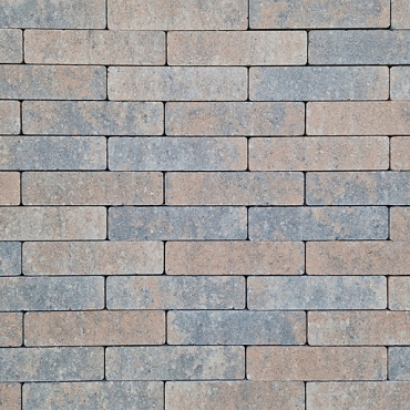 Waalformaat strak 20x5x6 cm tricolore komo