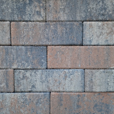 Longstone opritsteen 7 cm tricolore