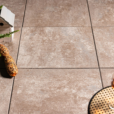 SteniPro 60x60x4 Bruin genuanceerd