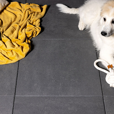 Trippel T 2Drive 60x60x6 Zwart/Grijs genuanceerd