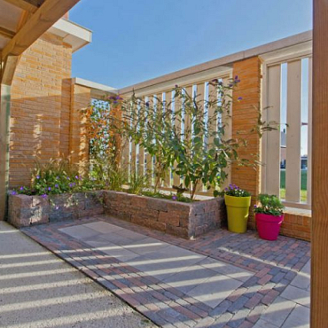 Roccia getrommeld 30x12x12cm Bruin/Zwart