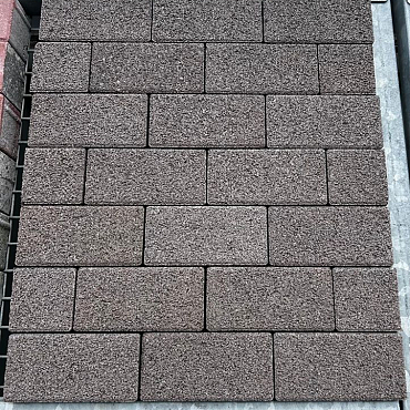 B-keus Klinker 8cm Bruin Structuur kleurvast