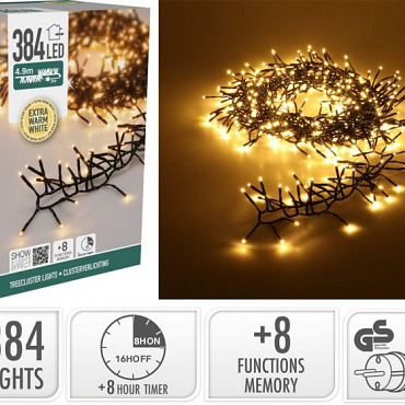 Treecluster 9,9m LED extra warm