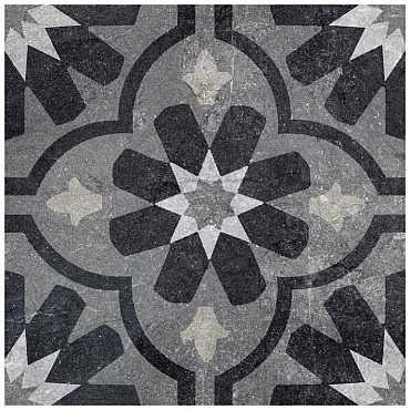 GeoCeramica® 80x80x4 Decoro Tulipani