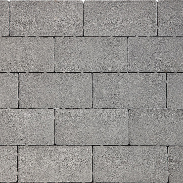 Nature top betonstraatsteen 6 cm spotted grey mini facet komo