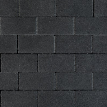 Nature top betonstraatsteen 6 cm black
