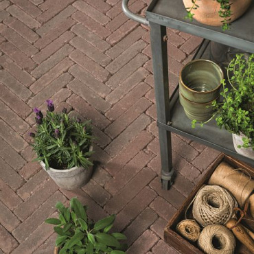 Stonique trommel waalformaat 7 cm groningerbruin