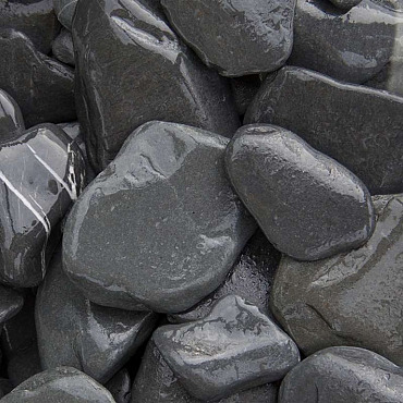 Flat pebbles zwart 30/60 0,7 m3