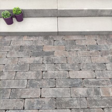 Antieke trommel longstone 7 cm oud drachten