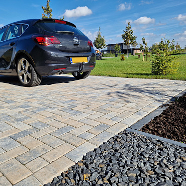 Betonstraatsteen 6 cm musselkalk komo