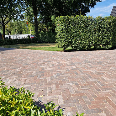 Antieke trommel dikformaat 6 cm oud emmen