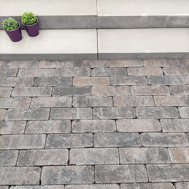 Antieke trommel longstone 7 cm oud drachten