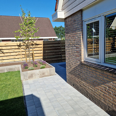 H2O comfort square 20x30x6 cm concrete
