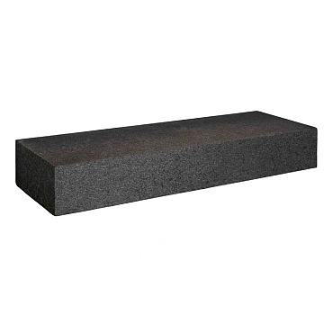 Bloktrede Tibet Asian Black 2.0 100x35x15 cm rondom gezaagd en riven, met facet