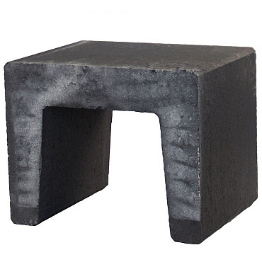 Mini-U-Element Zwart 30x40x30 cm