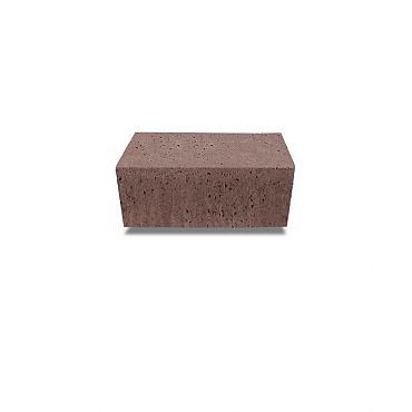 Oud Hollandse dikformaat 21x7x8 cm Roodbruin