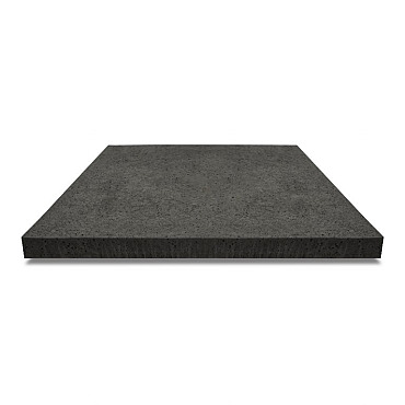 Oud Hollandse tegel gewapend 80x80x10 cm Carbon