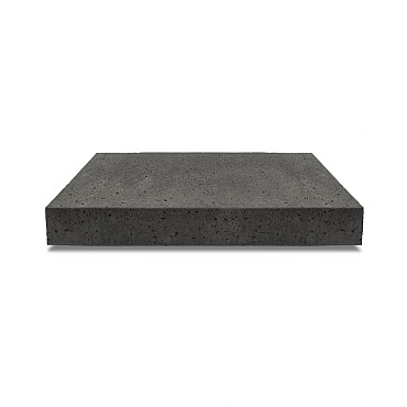 Oud Hollandse sokkel 90x50x14 cm Carbon