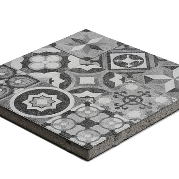 GeoProArte® Mosaic 60x60x4 Md Grey Deco