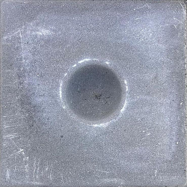 Knikkertegel 30x30x6 grijs