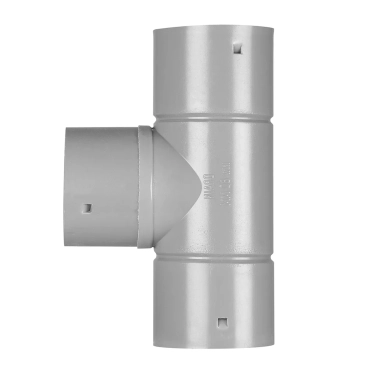 PVC Drainagebuis T-stuk 80 mm