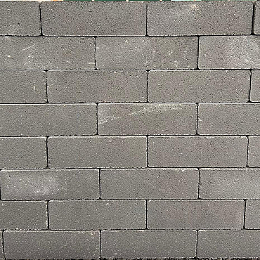 B-keus Dikformaat 8cm Zwart strak