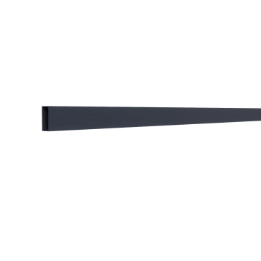 Aluminium sight plank Antraciet 2x5x178,5 cm