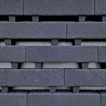 Waterpasserende longstone WaterWijs 7 cm antraciet