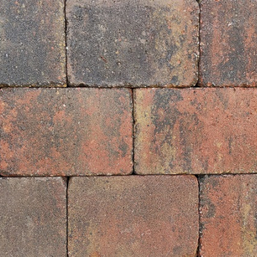 Stonique trommel 20x30x6 cm oud bruin