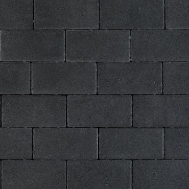 Patio brick 8 cm black TOP komo