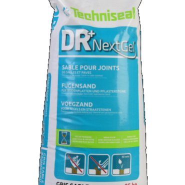 WS SmartSand Glossy Taupe DR + Waterdoorlatend Techniseal Zandgrijs 25 kg