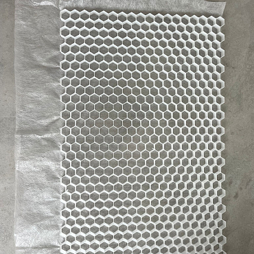 Splitplaat 80x120x3 cm wit