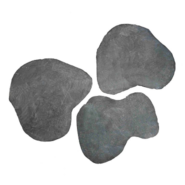 Flagstone per stuk, Desert Black, geschuurd ca. 5 stuks per m2, 50 stuks per kist