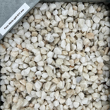 Polar White split 8/11 mm 1,0 m3