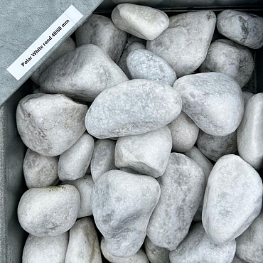 Polar White Rond 40/60