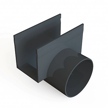 ACO SlimLine zijloop 80mm