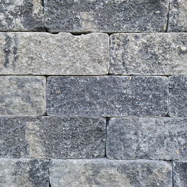 Splitrock trommel 32x13x11 cm 2.0 grijs/zwart