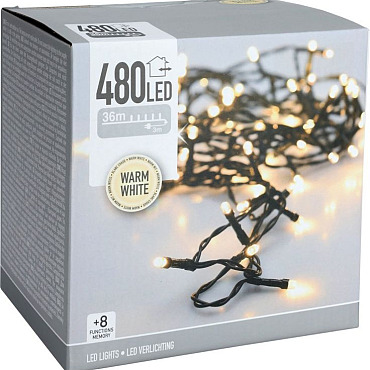 LED Verlichting 36m warm-wit